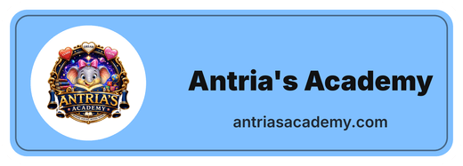 Antria's Academy Bumper sticker sticker