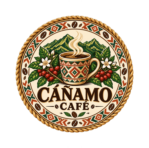 Cáñamo Café Logo die-cut sticker