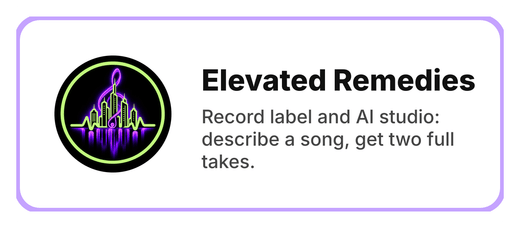 Elevated Remedies Name label sticker
