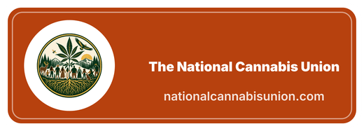 The National Cannabis Union Bumper sticker sticker