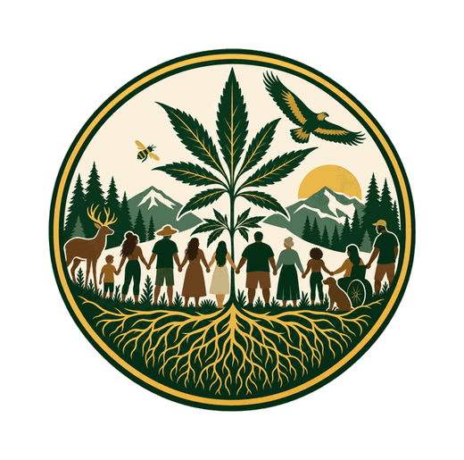The National Cannabis Union Logo die-cut sticker