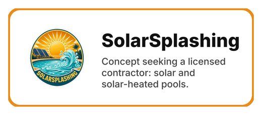SolarSplashing Name label sticker
