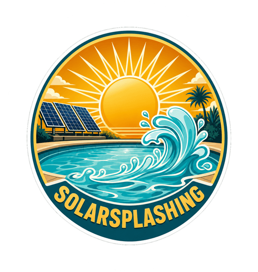 SolarSplashing Logo die-cut sticker