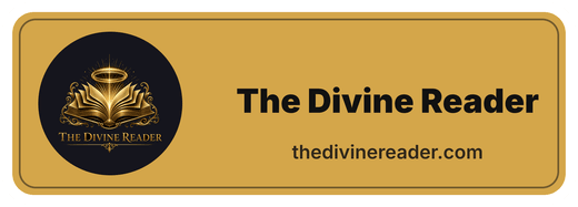 The Divine Reader Bumper sticker sticker