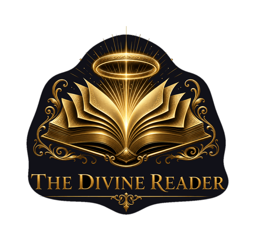 The Divine Reader Logo die-cut sticker