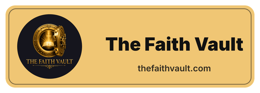 The Faith Vault Bumper sticker sticker
