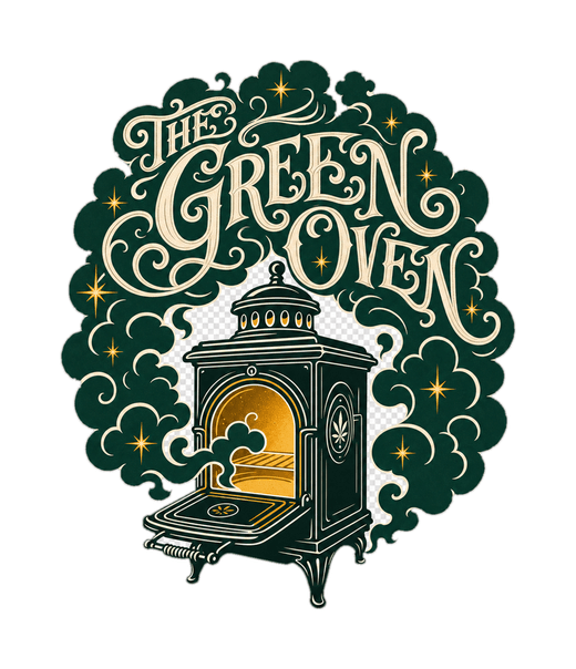 The Green Oven Logo die-cut sticker