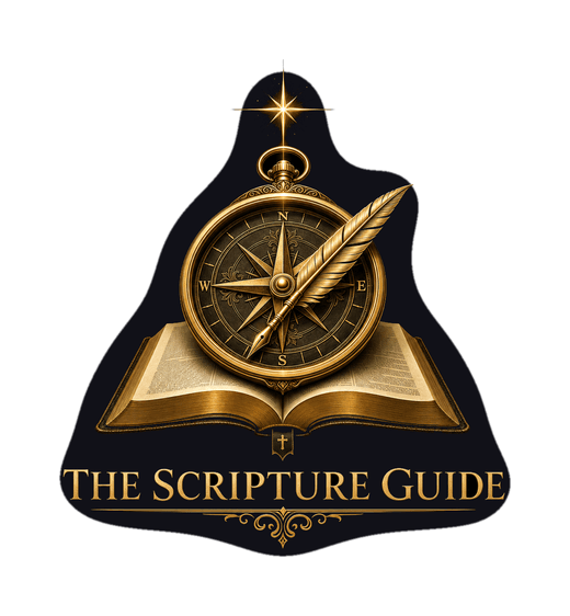 The Scripture Guide Logo die-cut sticker